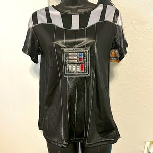 Darth Vader shirt w cape NEW